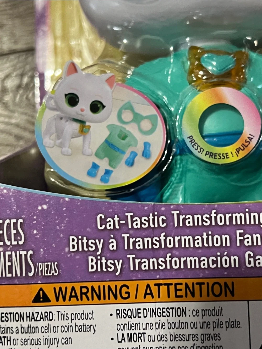 Disney Junior Super Kiitties Cat-Tastic Transforming Betsy New